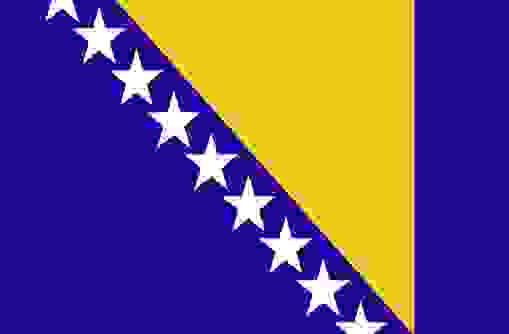 bosnien flagge