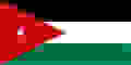 Flagge Jordanien